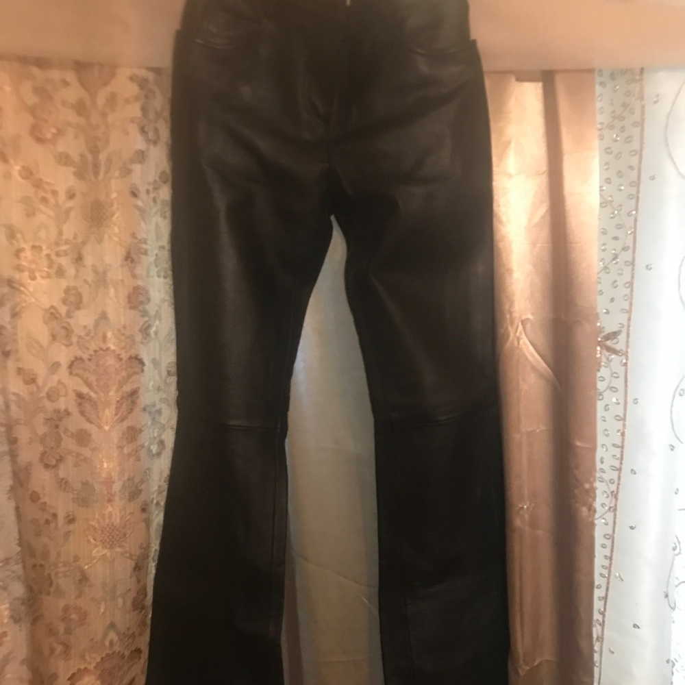 Leather pants